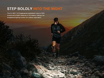 Čelovka Fenix HL18R-T V2.0 čelovka na trail running