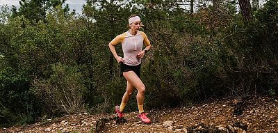 Compressport Headband On/Off roseate sportovní běžecká čelenka