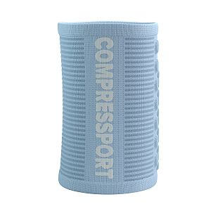 Compressport Sweatbands 3D.Dots cashmere blue/white sada dvou sportovních potítek