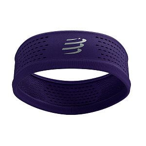 Compressport Thin Headband On/Off purple běžecká čelenka