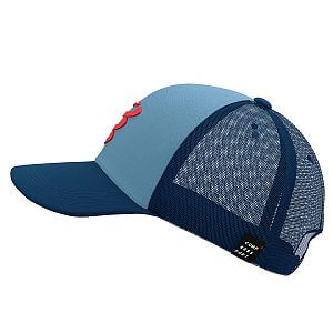 Compressport Trucker Cap denim/poseidon sportovní kšiltovka