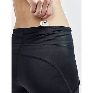 Craft ADV Essence Capri W black dámské elastické 3/4 kalhoty