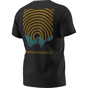 Dynafit 24/7 Graphic T-Shirt M black out / concentric running zadní pohled