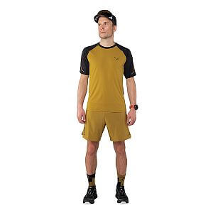 Dynafit Alpine Pro S/S Tee M tobacco pánské sportovní běžecké tričko s krátkým rukávem