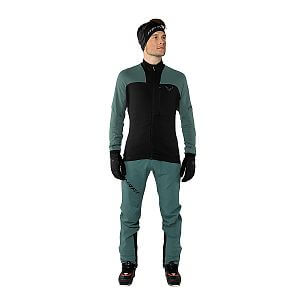 Dynafit Speed Polartec® Jacket Men atlantic přední pohled na postavě