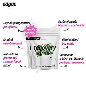 Edgar recovery drink cappuccino
