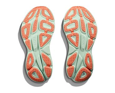 Hoka Bondi 8 W stardust / aqua breeze dámské běžecké tlumené silniční boty