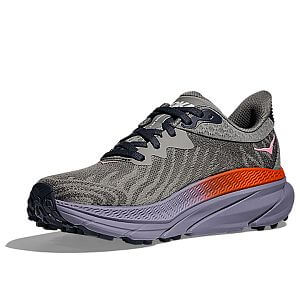 Hoka Challenger ATR 7 W galactic grey / wild indigo dámské univerzální trailové boty na silnici i do terénu