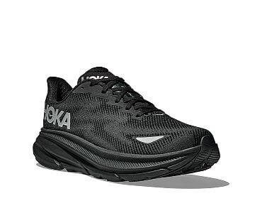 Hoka Clifton 9 GTX M black/black pánské nepromokavé běžecké silniční boty s membránou gore-tex