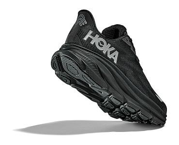 Hoka Clifton 9 GTX M black/black pánské nepromokavé běžecké silniční boty s membránou gore-tex