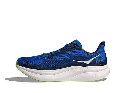 Hoka M Mach 6 WIDE electric cobalt/varsity navy detail