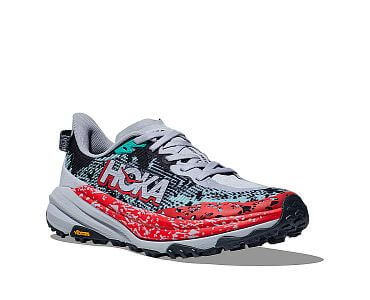 Hoka M Speedgoat 6 gull/stormy skies detail