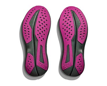 Hoka Mach 6 W black/fuchsia dámské tempové běžecké silniční boty