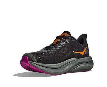 Hoka Mach 6 W black/fuchsia dámské tempové běžecké silniční boty