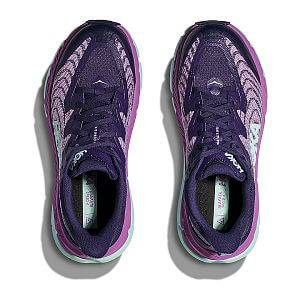 Hoka Mafate Speed 4 W night sky / orchid flower dámské trailové boty svršek