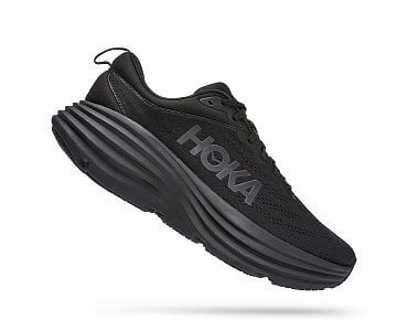 Hoka One One Bondi 8 Wide M black/black pánské objemové silniční boty