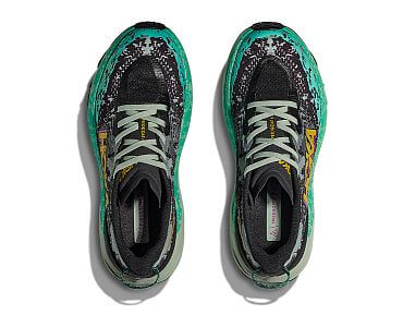 Hoka One One Speedgoat 6 W black / aloe vera dámské trailovky svršek