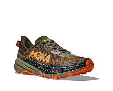 Hoka One One Speedgoat 6 Wide M antique olive / squash pánské tlumené trailovky