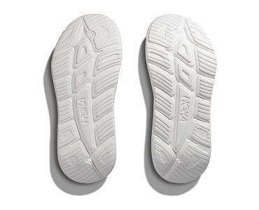 Hoka One One U Ora Recovery Slide white / white podrážka pantofle