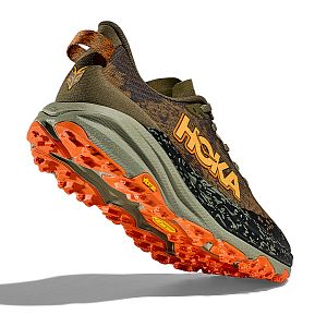 Hoka Speedgoat 6 M antique olive /squash pánské trailové boty