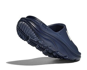 Hoka U Ora athletic Slide cloudless/stormy skies detail