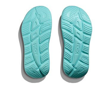 Hoka U Ora athletic Slide cloudless/stormy skies detail