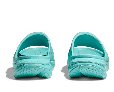 Hoka U Ora athletic Slide cloudless/stormy skies detail