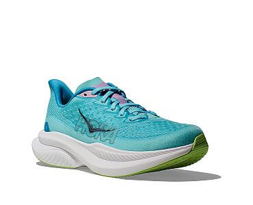 Hoka W Mach 6 WIDE cloudless/waterpark detail