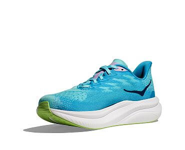 Hoka W Mach 6 WIDE cloudless/waterpark detail