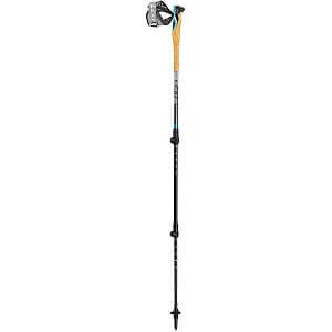 Leki Cross Trail TA dark anthracite / light anthracite / lightblue - 100-135 cm nastavitelné turistické hole