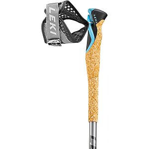 Leki Cross Trail TA dark anthracite / light anthracite / lightblue - 100-135 cm ruokjeť