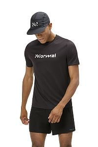 NNormal Men's Race T-Shirt svart black pánské běžecké tričko