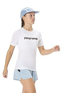 NNormal Woman's Race T-Shirt white tričko na běh