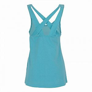 Salewa Alpine Hemp Print Tank W maui blue