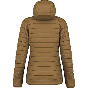 Salewa Brenta RDS Down Jacket W golden brown dámská péřová bunda s kapucí