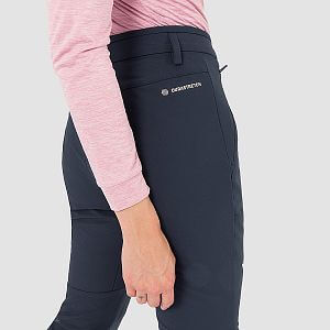 Salewa Puez Dolomitic 2 Regular Pant W navy blazer detail na postavě