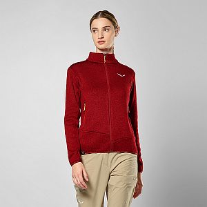 Salewa Puez Rocca Polarlite Jacket W syrah dámská fleecová mikina