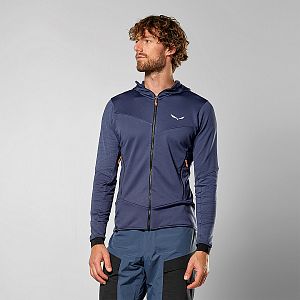 Salewa Sella Crevasse HD Jacket M dark denim přední pohled na postavě