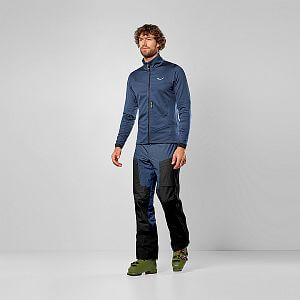 Salewa Sella Crevasse Jacket M dark denim pánská funkční mikina na skialpy i turistiku