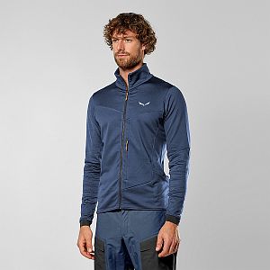 Salewa Sella Crevasse Jacket M dark denim pánská funkční mikina na skialpy i turistiku