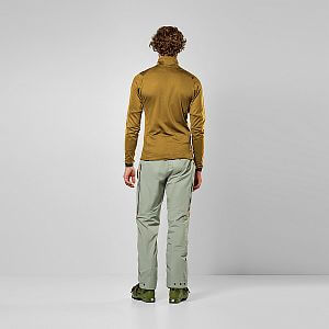 Salewa Sella Crevasse Jacket M golden brown zadní pohled na postavě