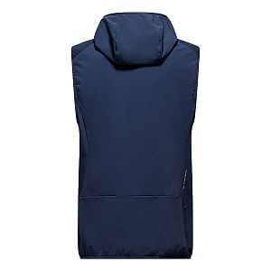 Salewa Sella Durastretch/Tirolwool Responsive Hybrid Vest M dark denim zadní pohled