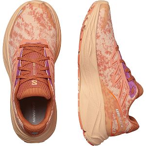 Salomon Aero Glide 2 W spice route / peach quartz / fresh salmon dámské běžecké silniční boty