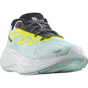 Salomon Aero Glide 2 W white / sulphur spring / taneger turquoise dámské běžecké silniční boty