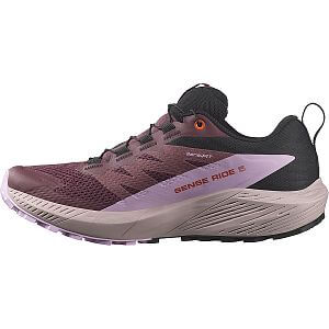 Salomon Sense Ride 5 GTX W catawba grape / orchid bouquet / cherry tomato dámské trailové boty s Gore-tex membránou