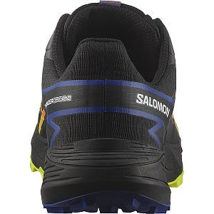 Salomon Thundercross Gore-Tex Blue Fire U black / surf the web / safety yellow unisex trailové boty s GTX nejen do bláta