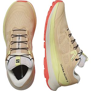 Salomon Ultra Glide 2 W golden straw / charlock / fiery coral dámské trailové boty