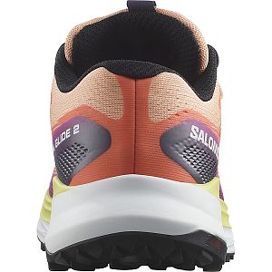 Salomon Ultra Glide 2 W prairie sunset / rose violet / sunny lime dámské trailové boty