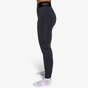 Swix RaceX Dry Pants W black dámské funkční spodky do chladnějšího počasí