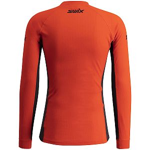 Swix tričko RaceX Classic Long Sleeve M magma/phantom pánské funkční tričko